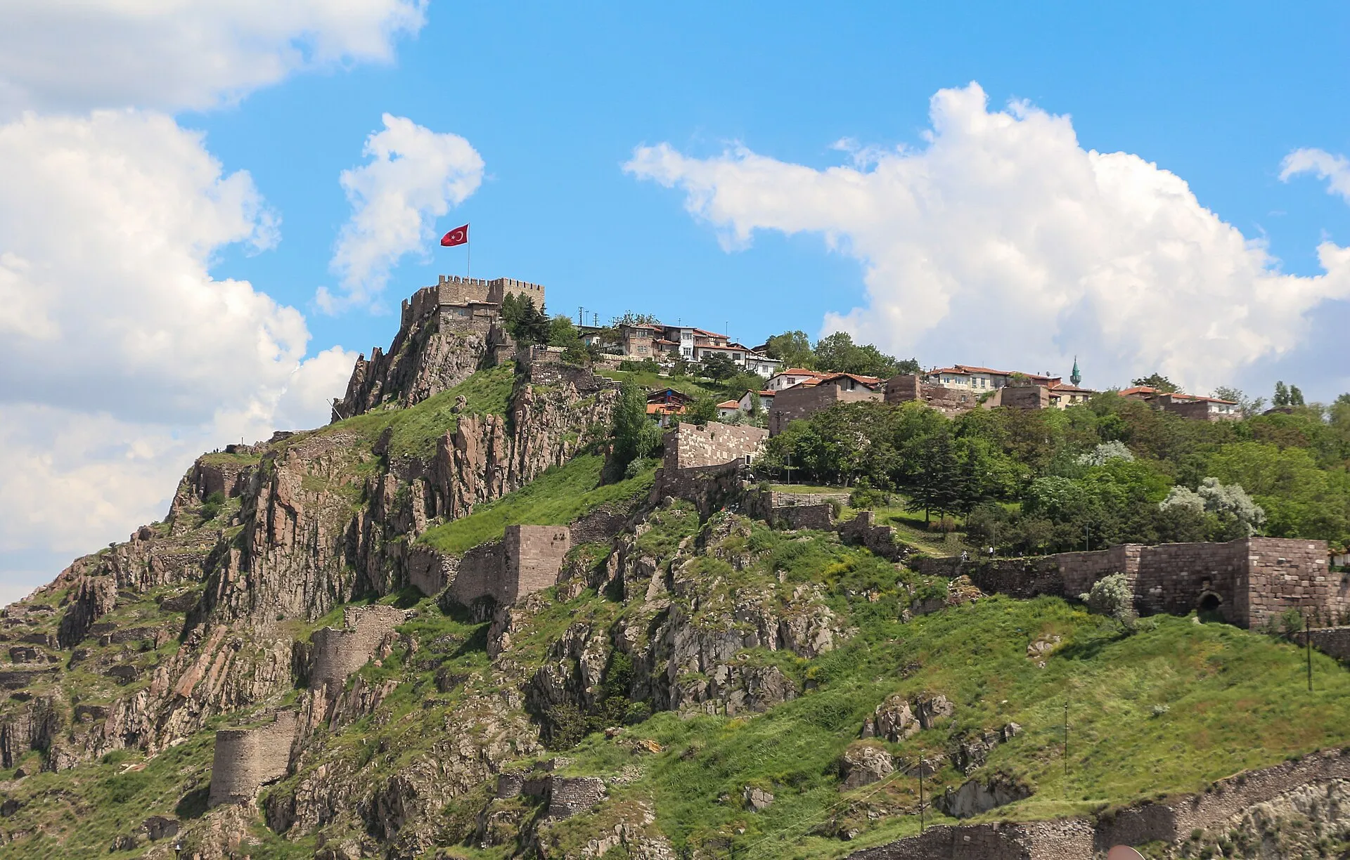 Ankara-erőd (Ankara Kalesi) – a török főváros felett magasodó erődítmény
