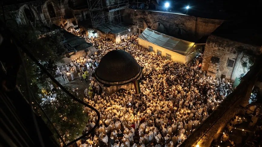 Israelin poliisi ei päästänyt katolista patriarkkaa pyhäpäivinä Pyhän Ylösnousemuksen kirkkoon miehitetyllä Itä-Jerusalemissa
