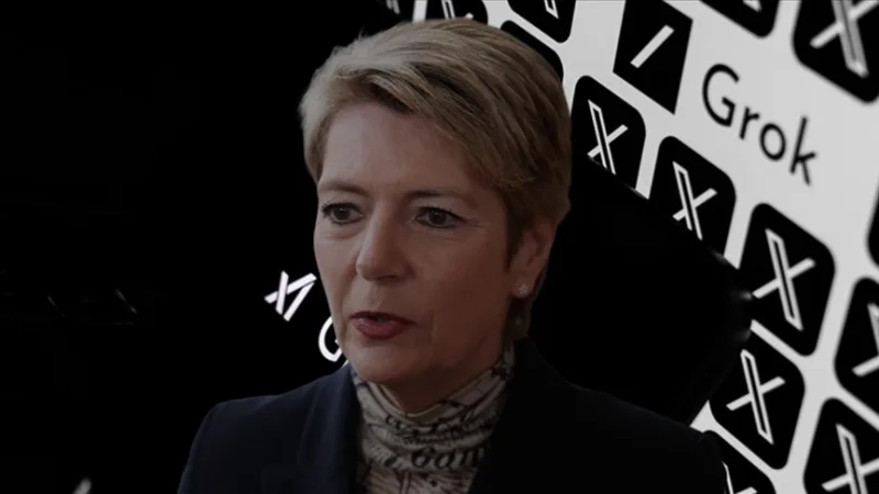 스위스 켈러-수터 재무장관, Grok의 모욕적 게시물에 대해 고소장 제출