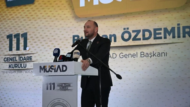Özdemir, a MÜSİAD elnöke: Miközben körülöttünk mindenhol lángok csaptak fel, nem volt könnyű feladat országunknak biztonságos menedéknek tűnnie