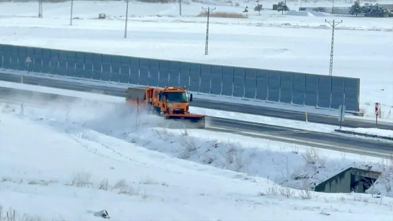 Erzurumban hideg időjárás, Ardahanban, Ağriban és Karsban pedig havazás volt