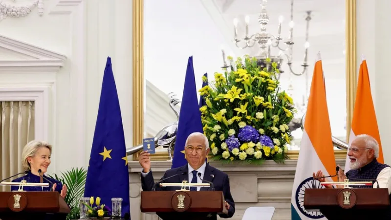 Trumpi tollimaksud lähendavad ELi ja Indiat uute partnerlussuhete otsingul